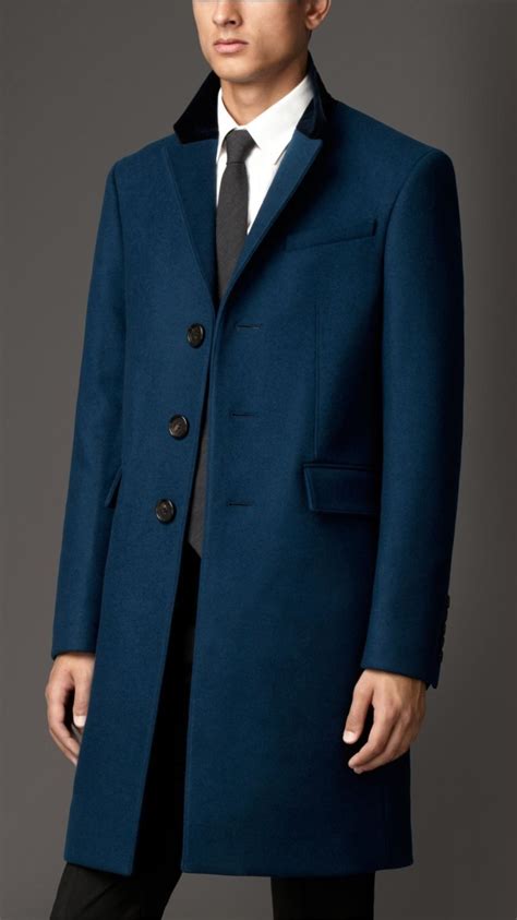 burberry velvet collar top coat|Burberry trench coat.